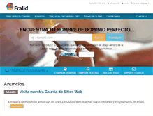 Tablet Screenshot of fralid.com
